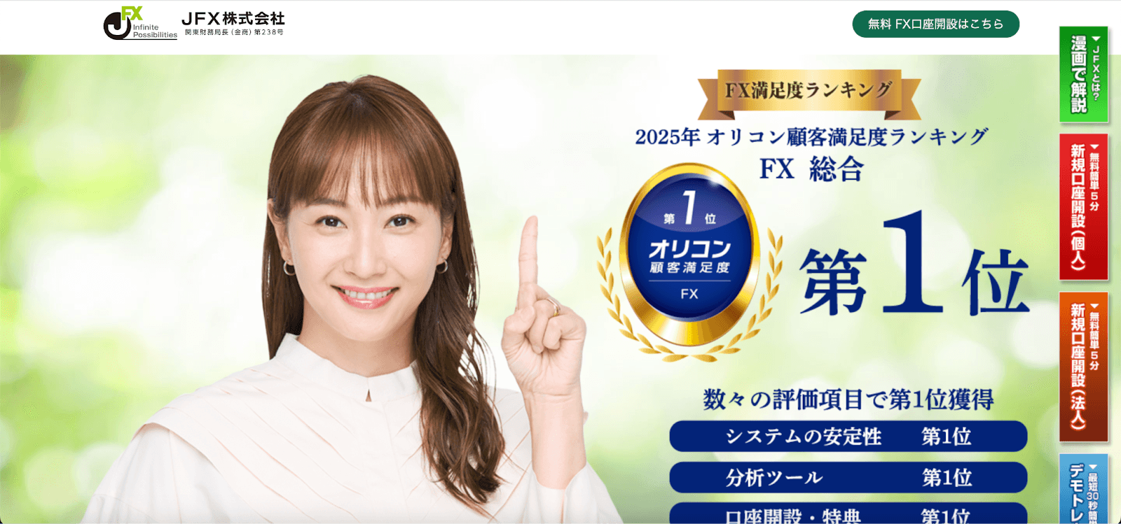 JFX「MATRIX TRADER」